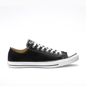 converse tornacipő magas szárú bőr fekete