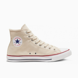 converse tornacipő magas szárú bézs krém vászon