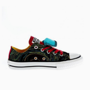 converse tornacipő rövid szárú fekete