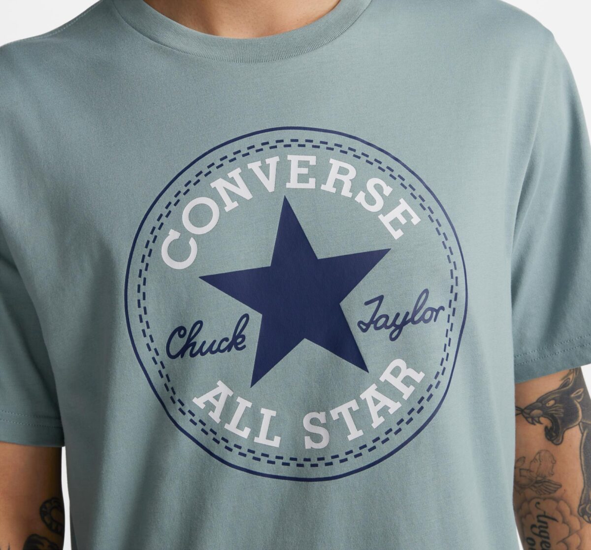 Converse Go-To All Star Patch Standard Fit T-Shirt - Image 4