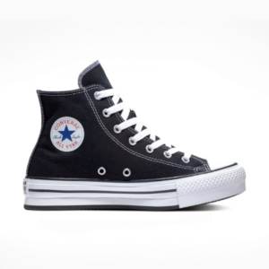 converse tornacipő magas szárú fekete platform