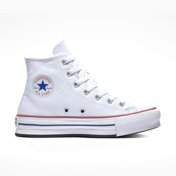 converse tornacipő magas szárú fehér platform