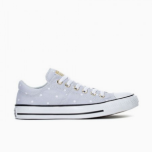 converse tornacipő rövid szárú szürke pöttyös