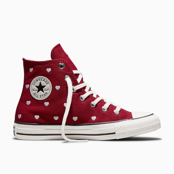 converse tornacipő magas szárú bordó