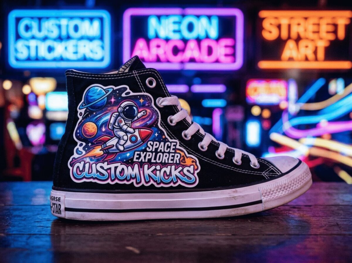egyedi converse custom shoe